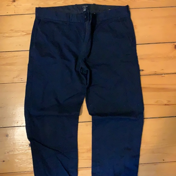 J crew chinos navy slim fit 34x34 - Picture 1 of 1